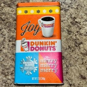 Dunkin donuts canister only
